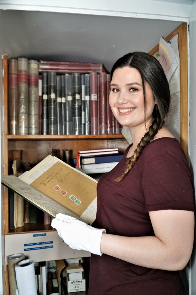 Mme Évelyne Auger (photo: Denis Guénette).